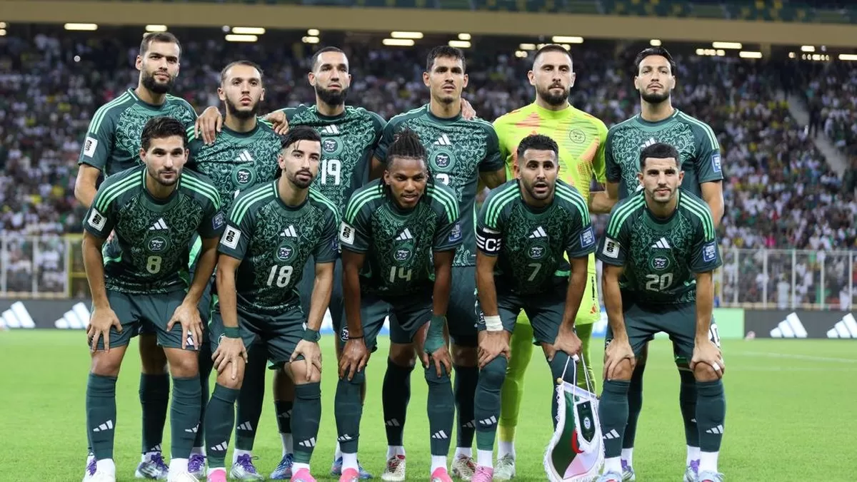 Skuad Aljazair. (Getty Images)