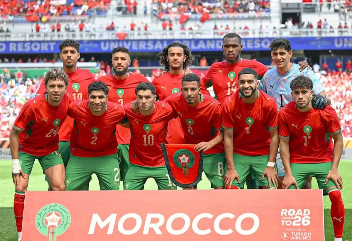 Timnas Maroko di Piala Dunia 2026. (@equipedumaroc)