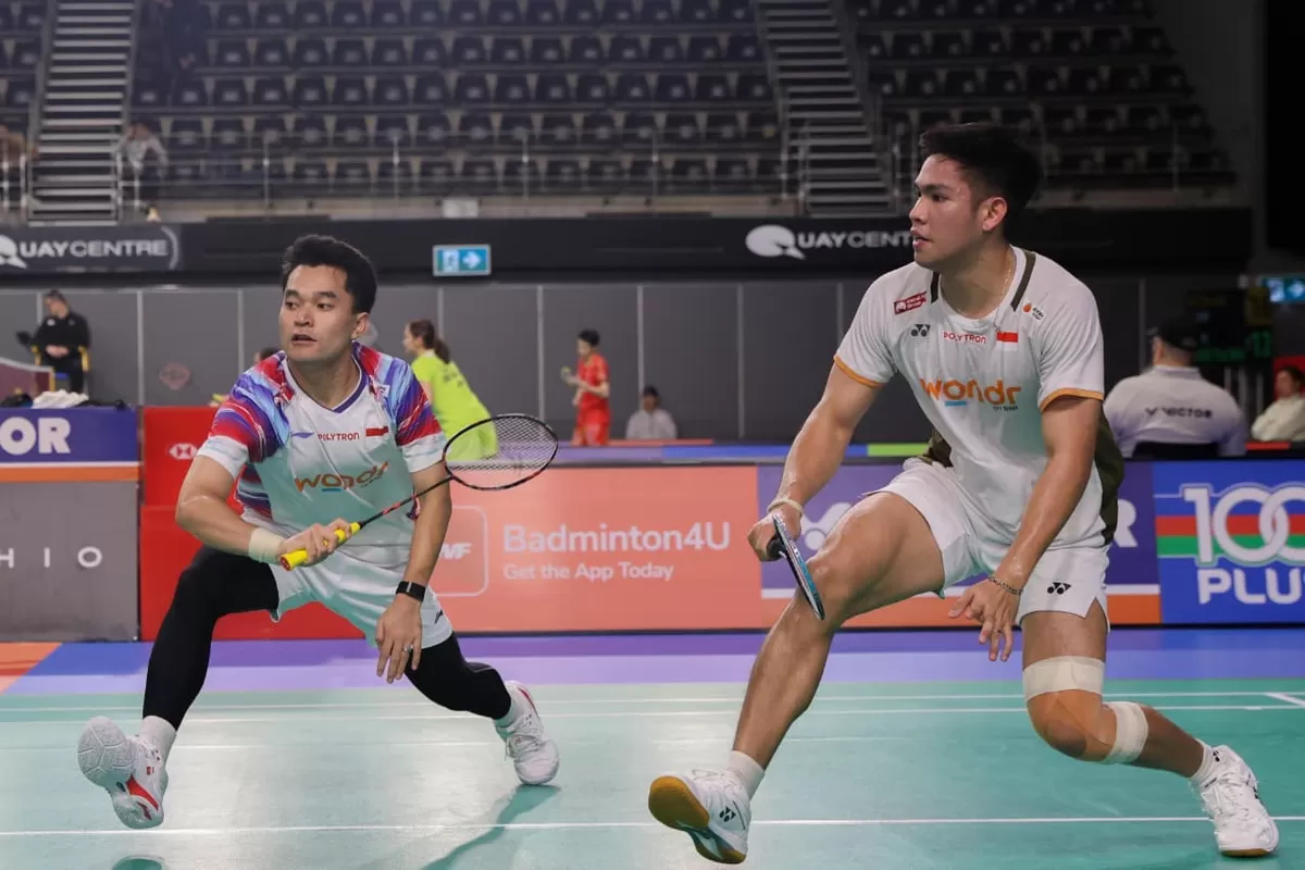 Pasangan Leo Rolly Carnando/Daniel Marthin tersingkir di babak kedua Singapore Open 2026, Kamis, 11 Juni. Mereka menyerah di tangan unggulan dua, Liang Wei Keng/Wang Chang.