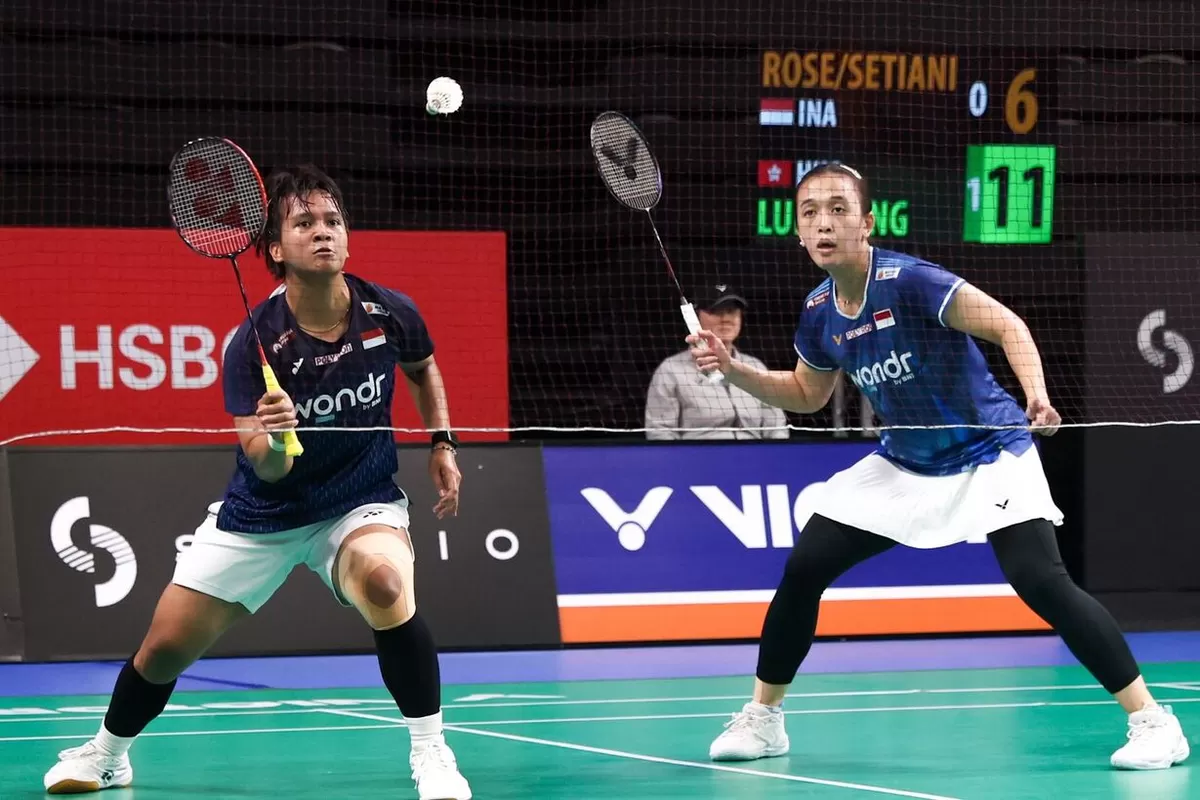 Pasangan Febriana Dwipuji Kusuma/Meilysa Trias Puspitasari menjaga tren positif mereka di Singapore Open 2026 dengan melangkah ke babak perempat final, Kamis, 11 Juni 2026.