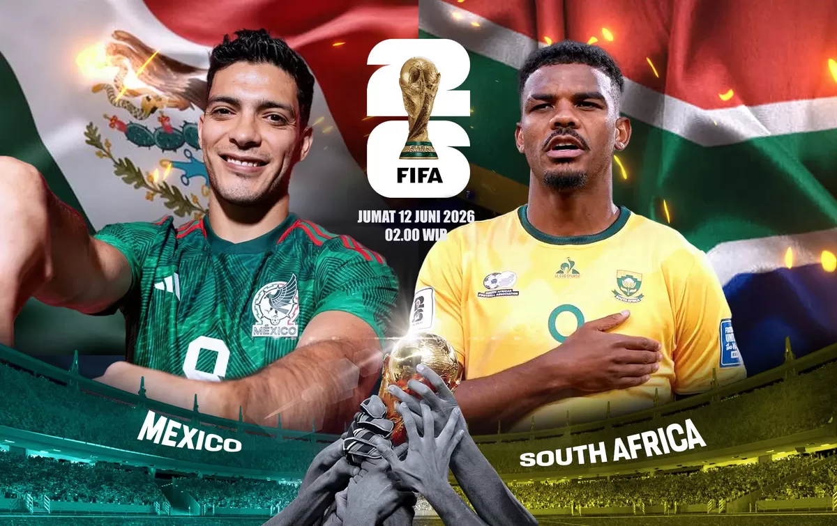 Tuan rumah Meksiko akan mengawali kampanye Piala Dunia 2026 melawan Afrika Selatan.