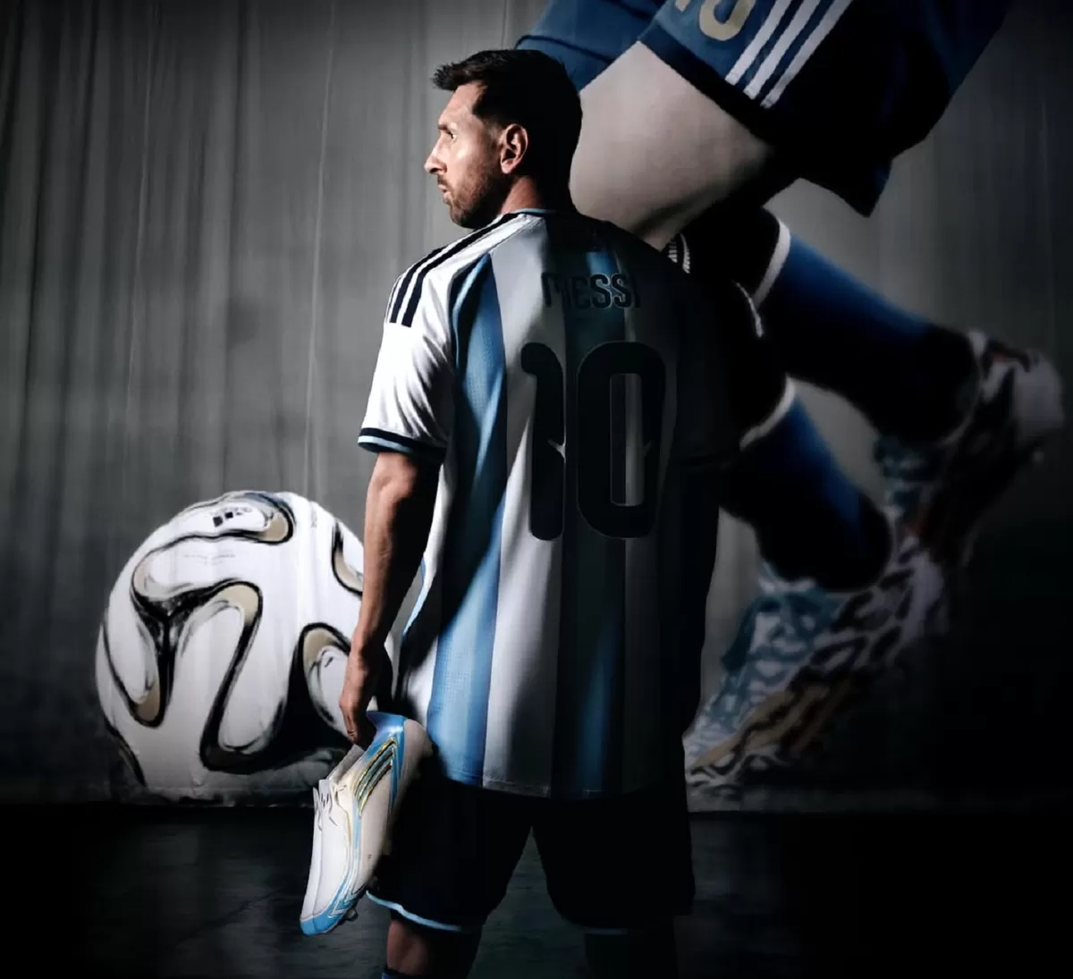 Lionel Messi bersiap untuk Piala Dunia keenamnya &ndash; dan pastinya yang terakhir dengan adidas F50 El Ultimo Tango.