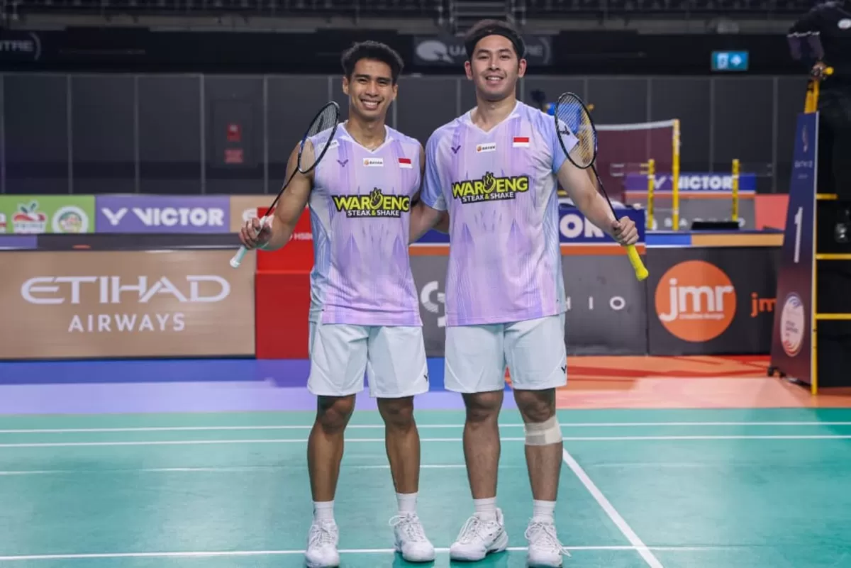 Ganda putra Indonesia tersisa, Sabar Karyaman Gutama/Moh Reza Pahlevi menjaga asa gelar dari sektor ini dengan terus melaju ke semifinal Australia Open 2026.