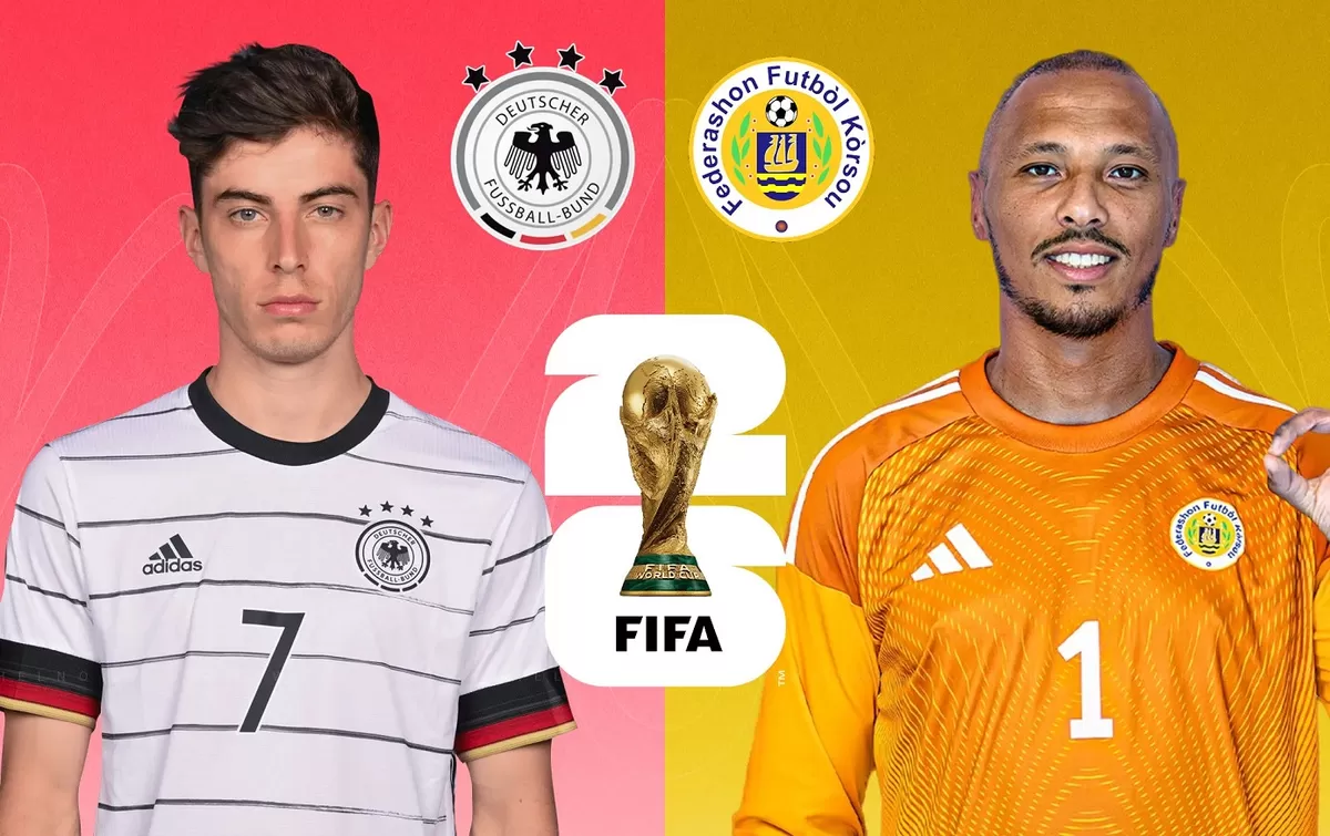 Jerman akan berhadapan dengan Cura&ccedil;ao untuk pertama kalinya di Piala Dunia  2026.