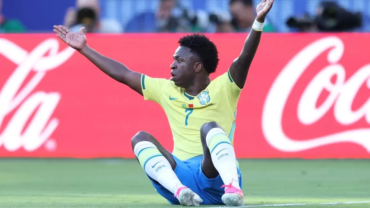 Pemain Brasil, Vinicius Junior. (Getty Images)