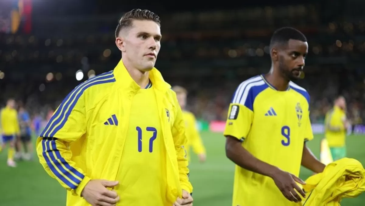 Pemain Swedia, Viktor Gyokeres dan Alexander Isak. (FIFA)
