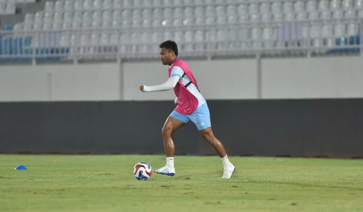 Saddil Ramdani terus jaga kebugaran sepanjang libur kompetisi. (Persib/Nando)