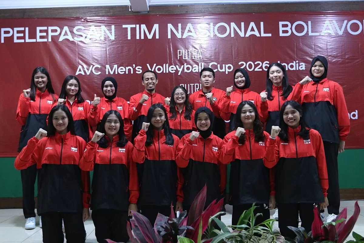 Timnas Voli Putri U18 Indonesia dilepas PP PBVSI menuju Princess Cup U-18, 21-28 Juni, sebelum melanjutkan perjuangan di AVC Girls Cup 2026 pada 1-8 Juli di Nakhon Ratchasima, Thailand.