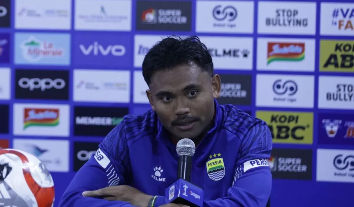 Pemain Persib Saddil Ramdani (Persib/Nando)