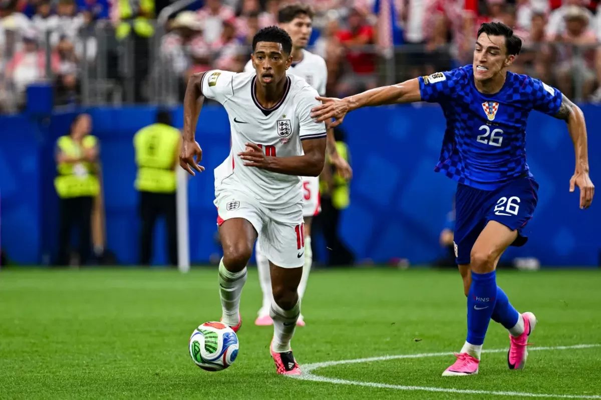 Pemain Inggris, Jude Bellingham. (Getty Images)