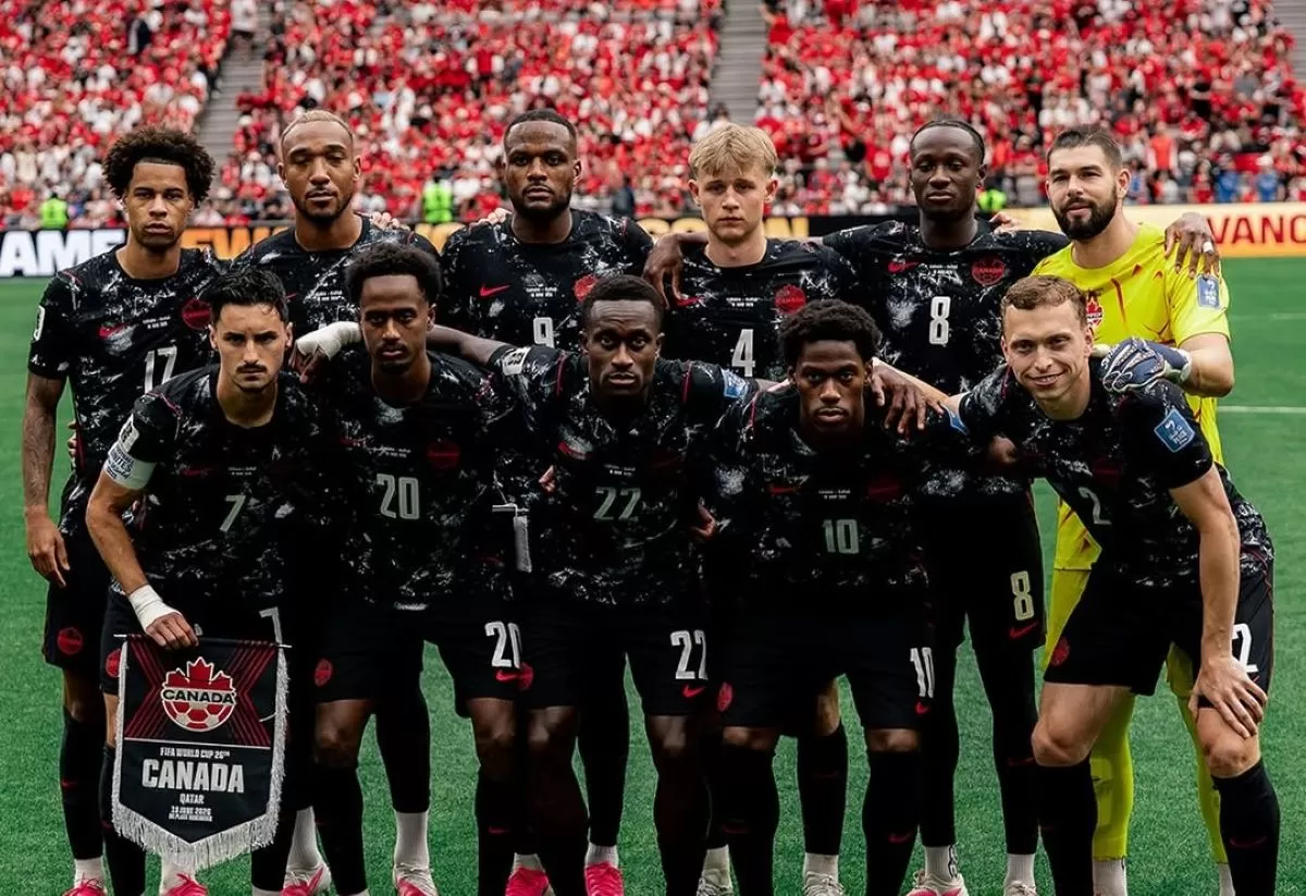Timnas Kanada cukur Qatar 6-0 di laga kedua Grup B Piala Dunia 2026. (@canadasoccer)