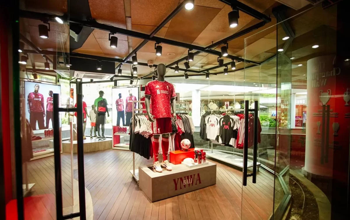 Toko ritel ketiga Liverpool FC hadir di Bali. (Liverpool FC)
