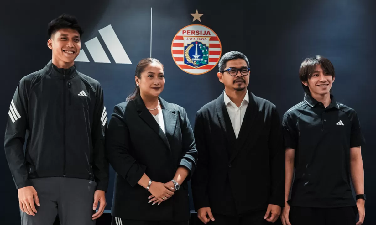 Raksasa apparel olahraga dunia, adidas, resmi menjalin kemitraan strategis multi-tahun dengan klub ibu kota, Persija Jakarta