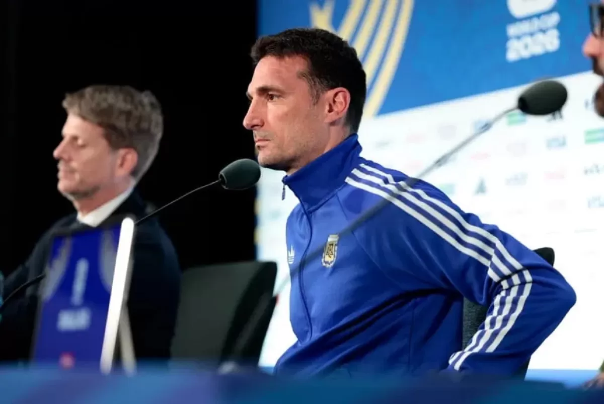 Pelatih tim nasional Argentina, Lionel Scaloni. (tycsports)