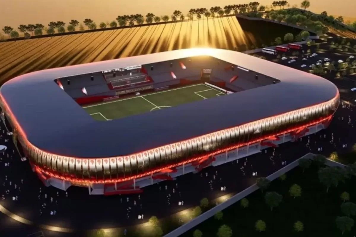 Ilustrasi Stadion Gelora Daha Jayati Kediri (Istimewa)