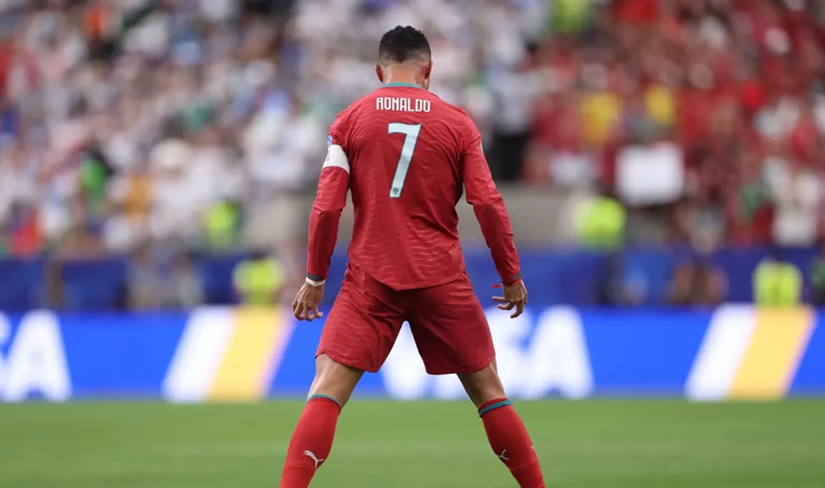 Selebrasi gol khas Cristiano Ronaldo. (FIFA)