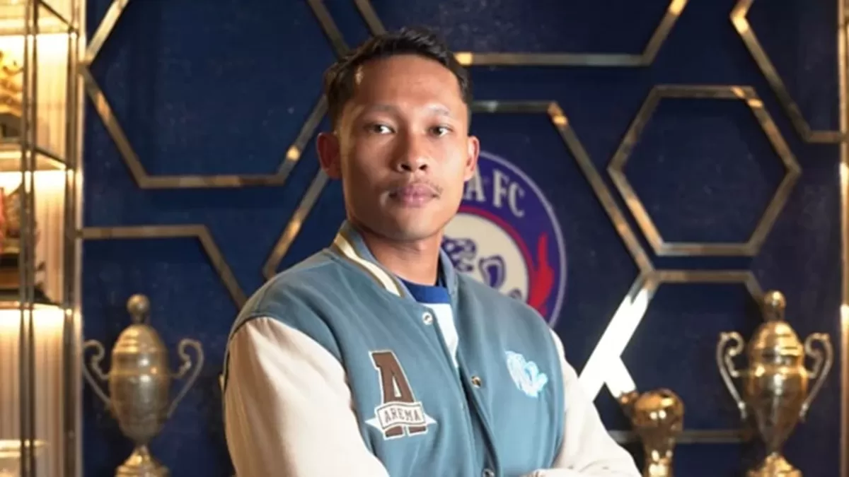 Syahrul Trisna Fadillah siap berjibaku mengawal gawang Arema FC. (Arema FC)