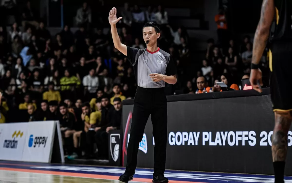 Ilustrasi wasit IBL.