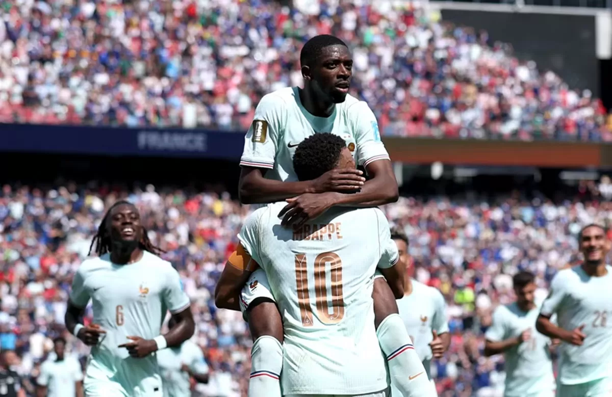 Ousmane Dembele cetak hattrick ke gawang Norwegia. (FIFA )