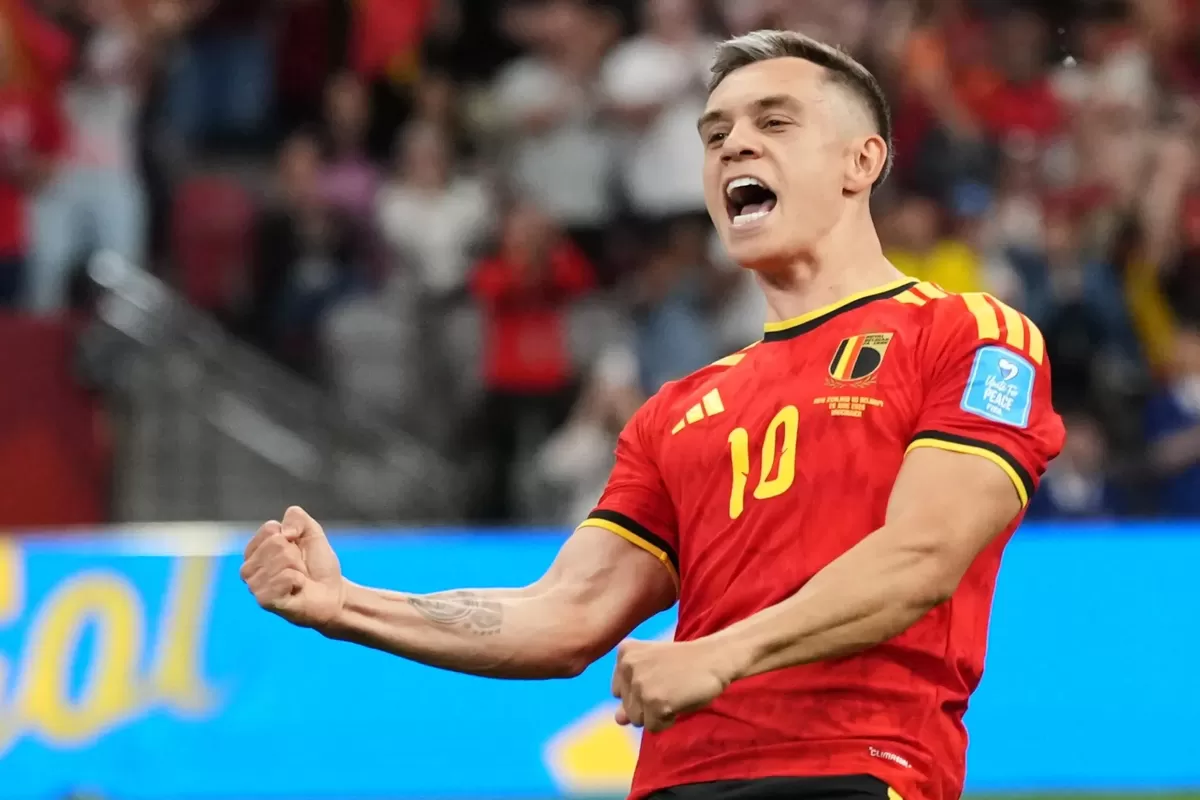 Penyerang Belgia, Leandro Trossard. (Getty Images)