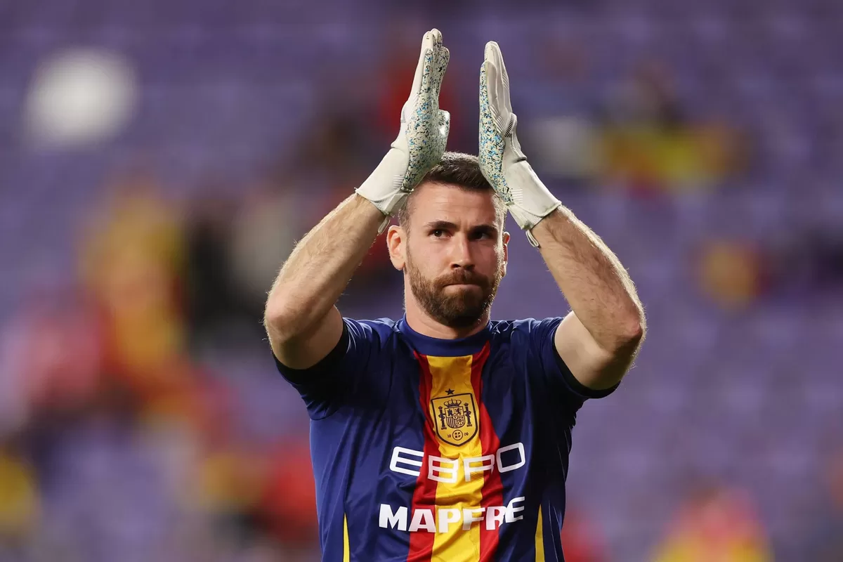 Kiper Spanyol, Unai Simon. (Getty Images)