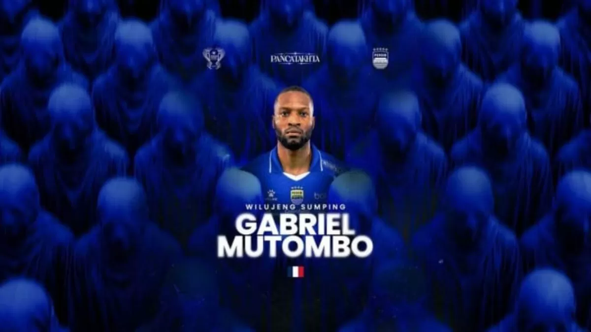 Pemain baru Persib, Gabriel Mutombo. (Persib)