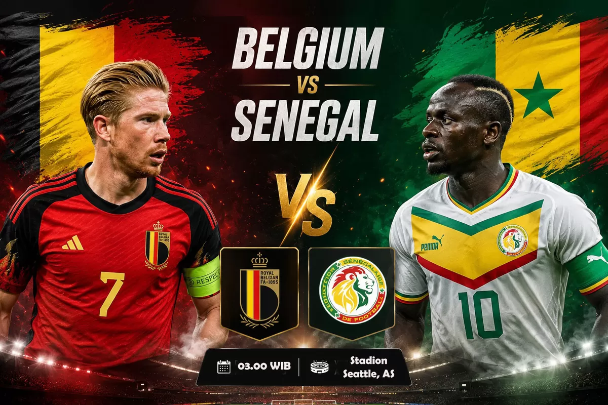 Belgia diunggulkan memenangkan pertandingan melawan Senegal.