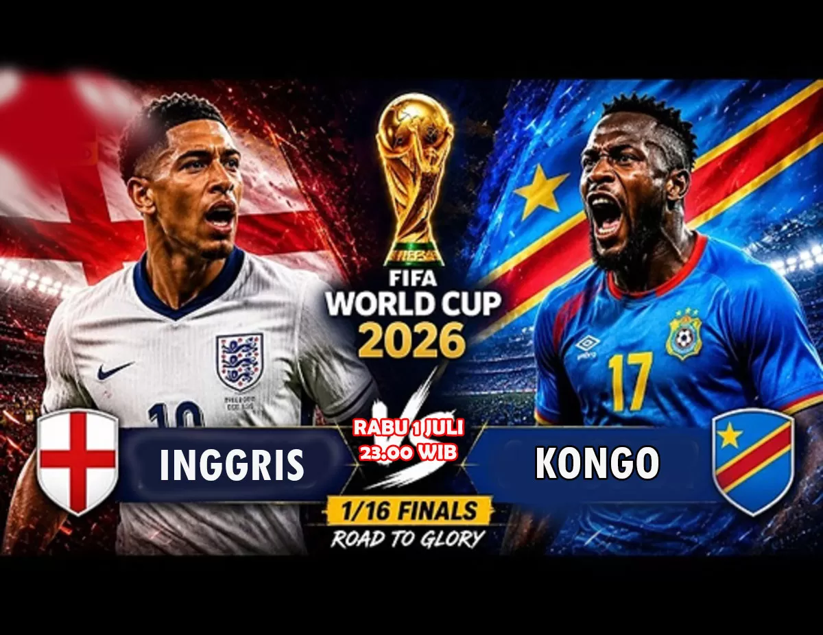 Inggris tidak boleh menganggap enteng Kongo pada babak 32 besar Piala Dunia 2026.