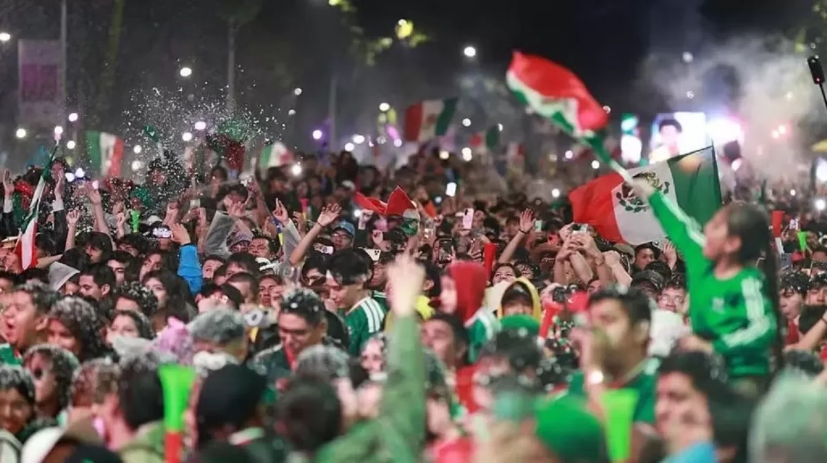 Jutaan suporter Meksiko turun ke jalan merayakan kemenangan di babak 32 besar Piala Dunia 2026.