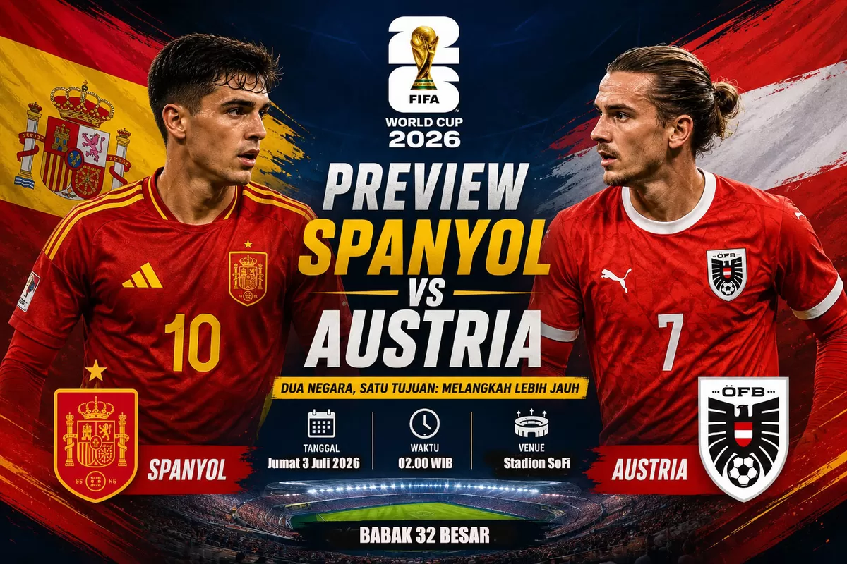 Spanyol lebih difavoritkan untuk memenangkan pertandingan melawan Austria.