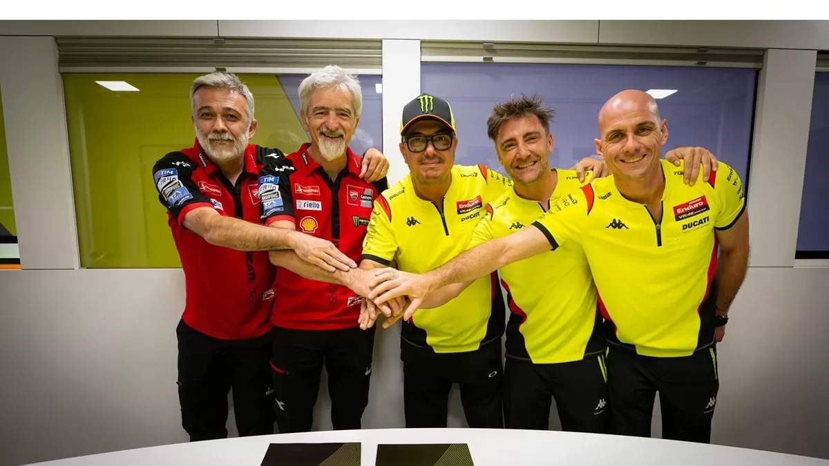 Ducati dan Pertamina Enduro VR46 Racing Team perpanjang kerja sama berdurasi tiga tahun. (MotoGP)