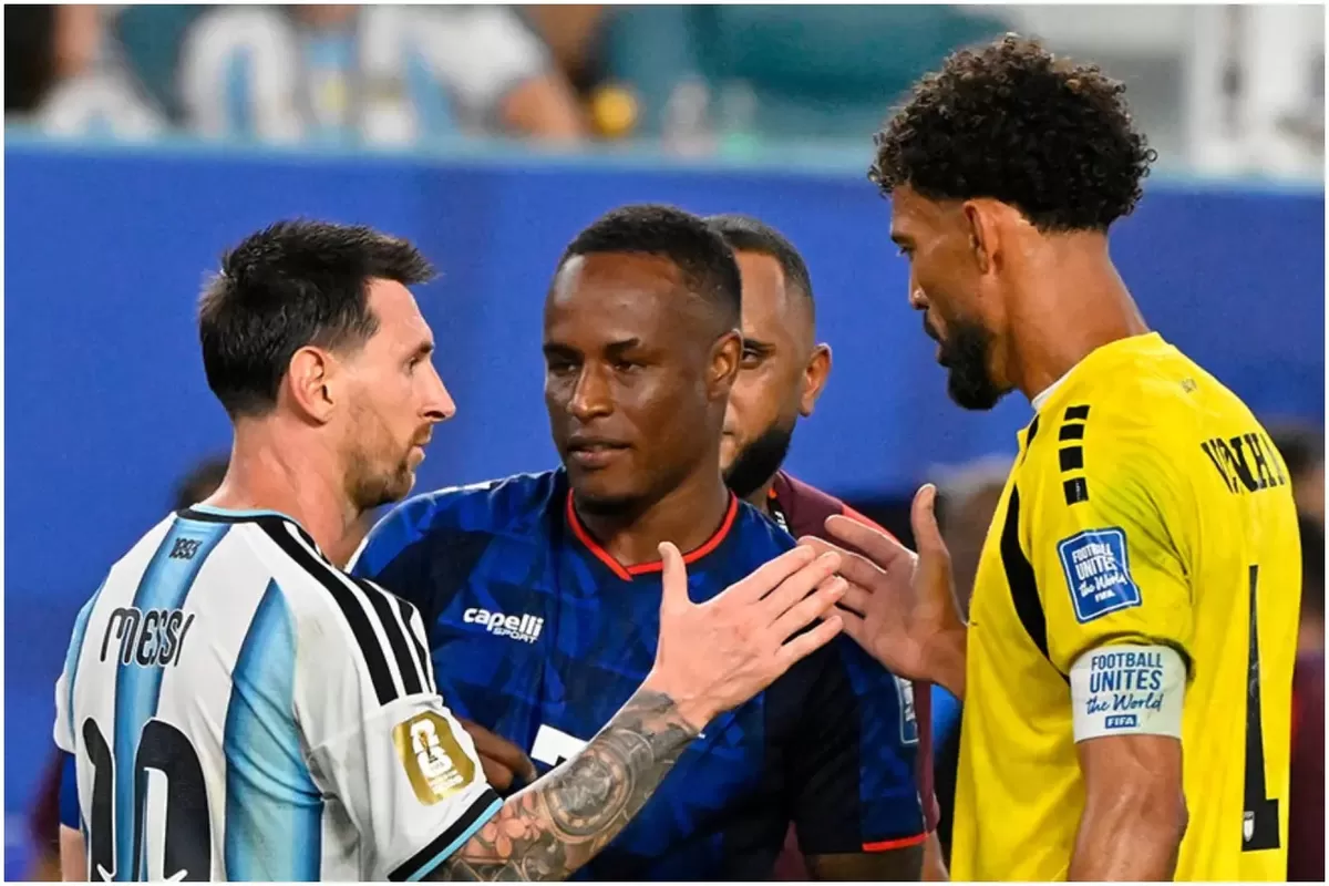 Lionel Messi memuji kiper Tanjung Verde Vozinha.