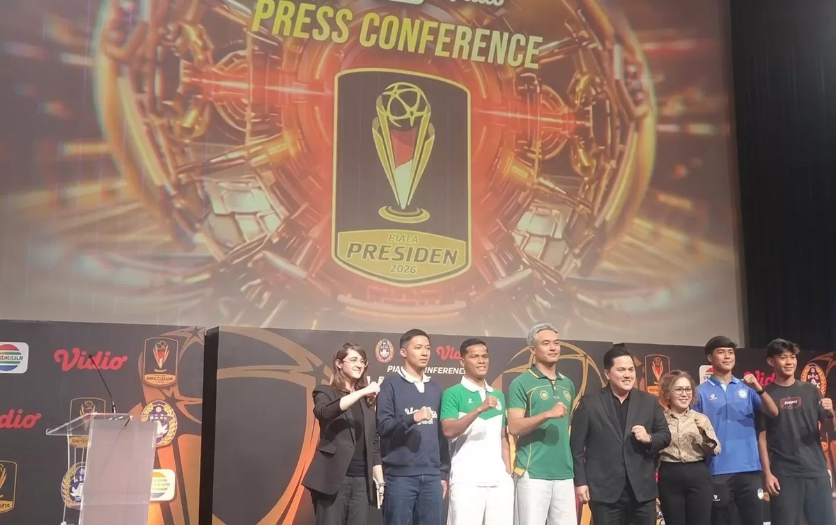 Jumpa pers Piala Presiden 2026.