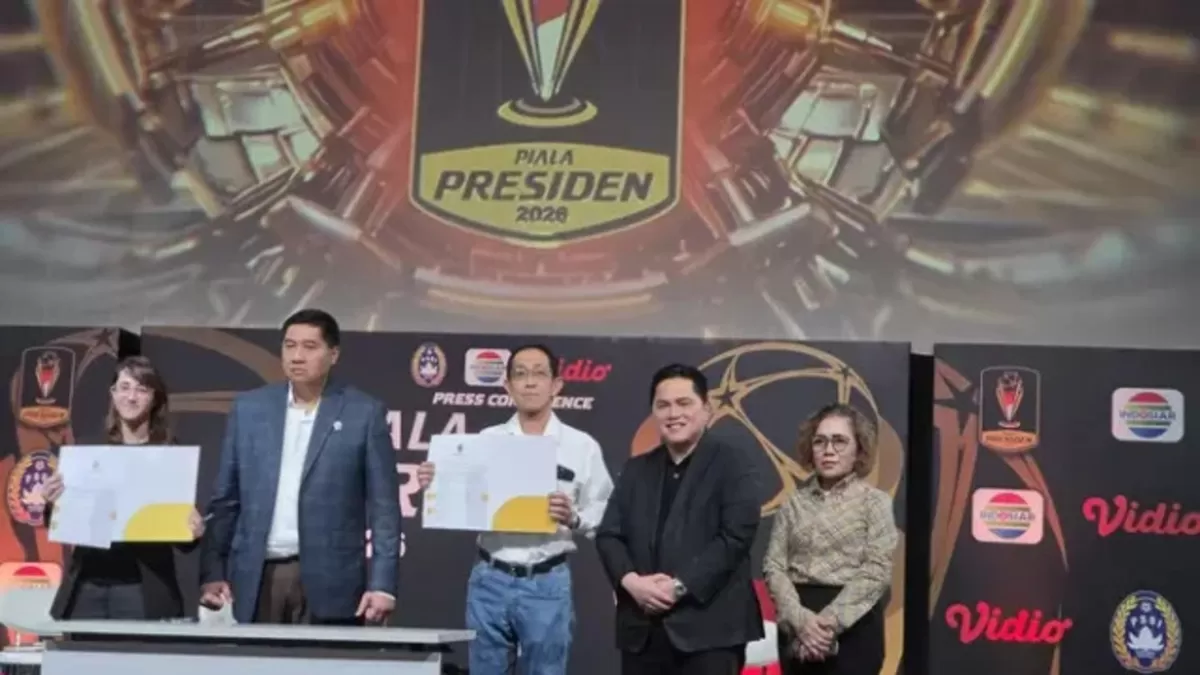 Jumpa pers Piala Presiden 2026.