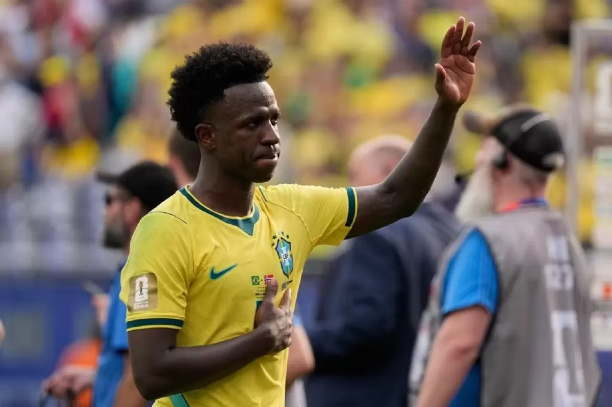 Vinicius Junior salah satu masa depan sepak bola Brasil.