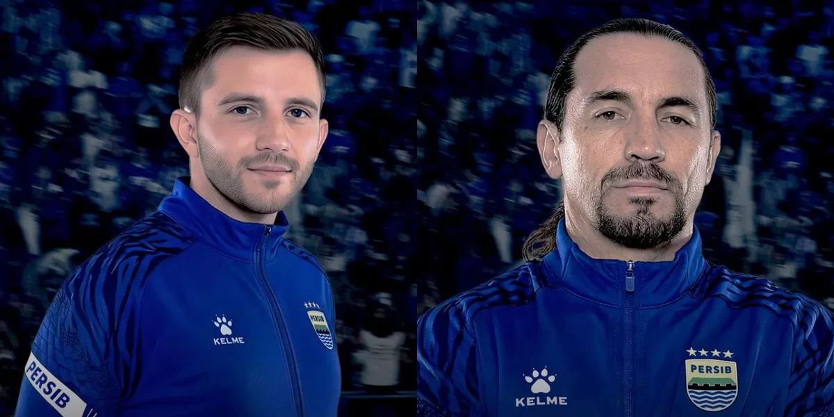 Karlo Reinholz dan Zlatko Runje (kanan). (Persib)