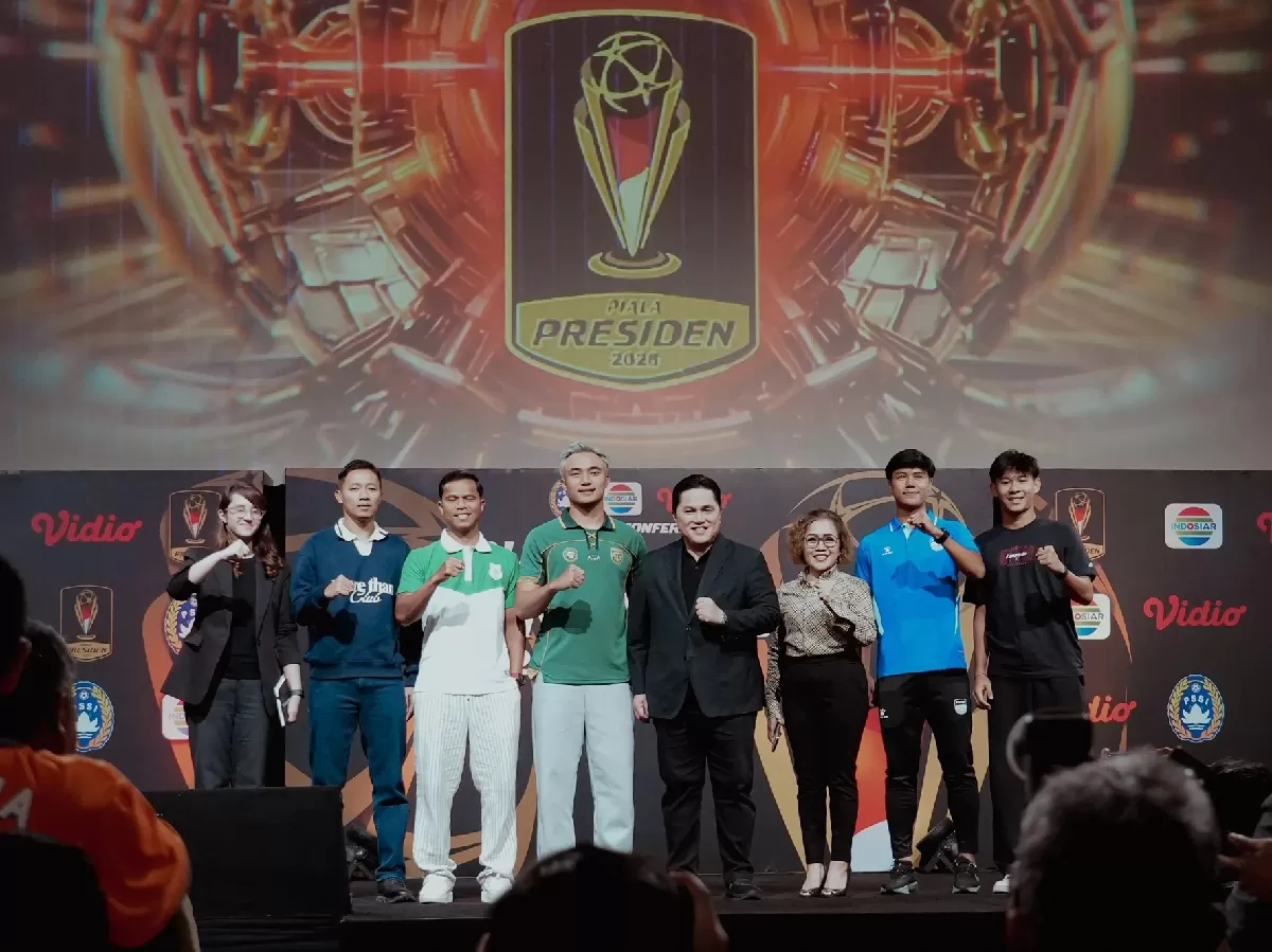 Suasana pengundian Piala Presiden 2026. (Persija)