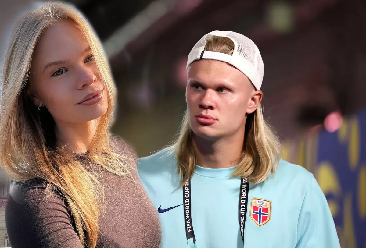 Model glamor asal Rusia yang sangat mirip dengan bintang Piala Dunia Erling Haaland