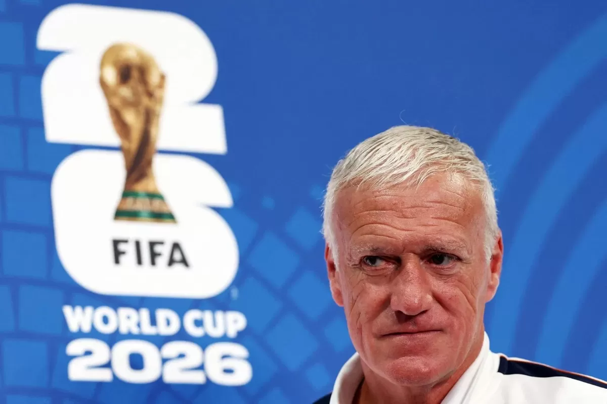 Pelatih Prancis Didier Deschamps menanggapi dengan blak-blakan wasit Argentina.