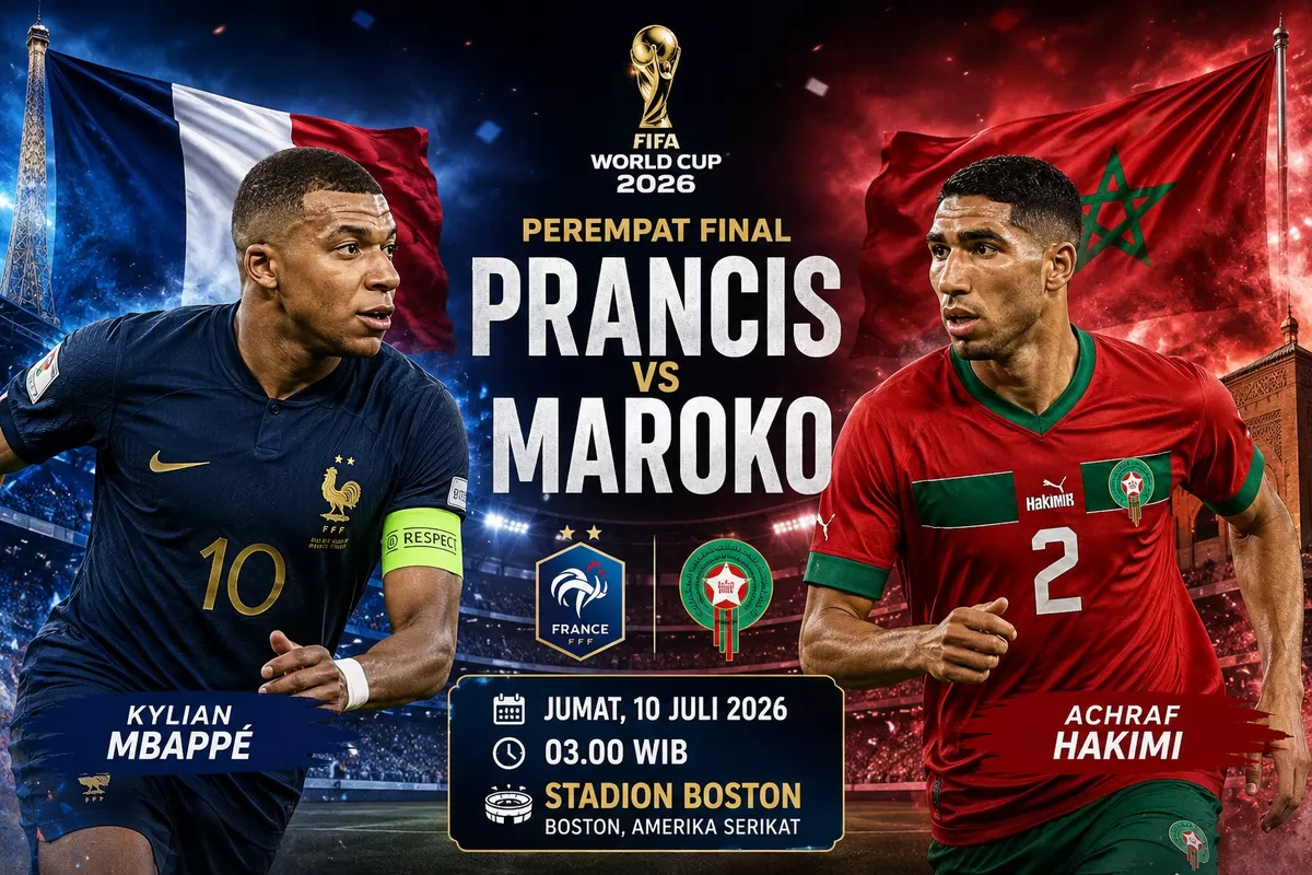 Kylian Mbappe akan mendapat pengawalan dari mantan rekannya di PSG Achraf Hakimi.