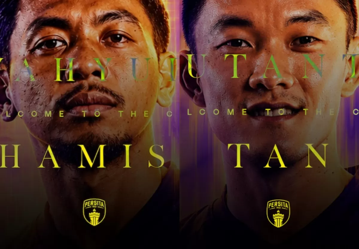 Wahyudi Hamisi dan Sutanto Tan bergabung dengan Persita untuk musim 2026/27. (Persita)