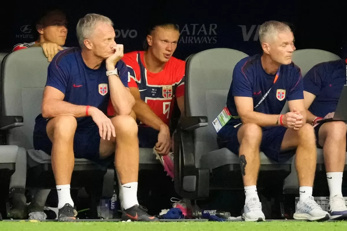 Erling Haaland diganti pada perpanjangan waktu.