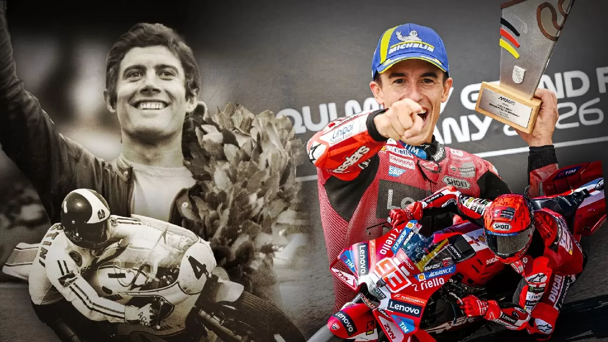 Marc Marquez samai rekor pembalap legendaris Giacomo Agostini. (MotoGP)