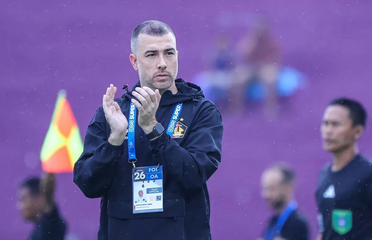 Marcos Reina kembali dipercaya tangani Persik Kediri untuk musim 2026/27. (Persik Kediri)