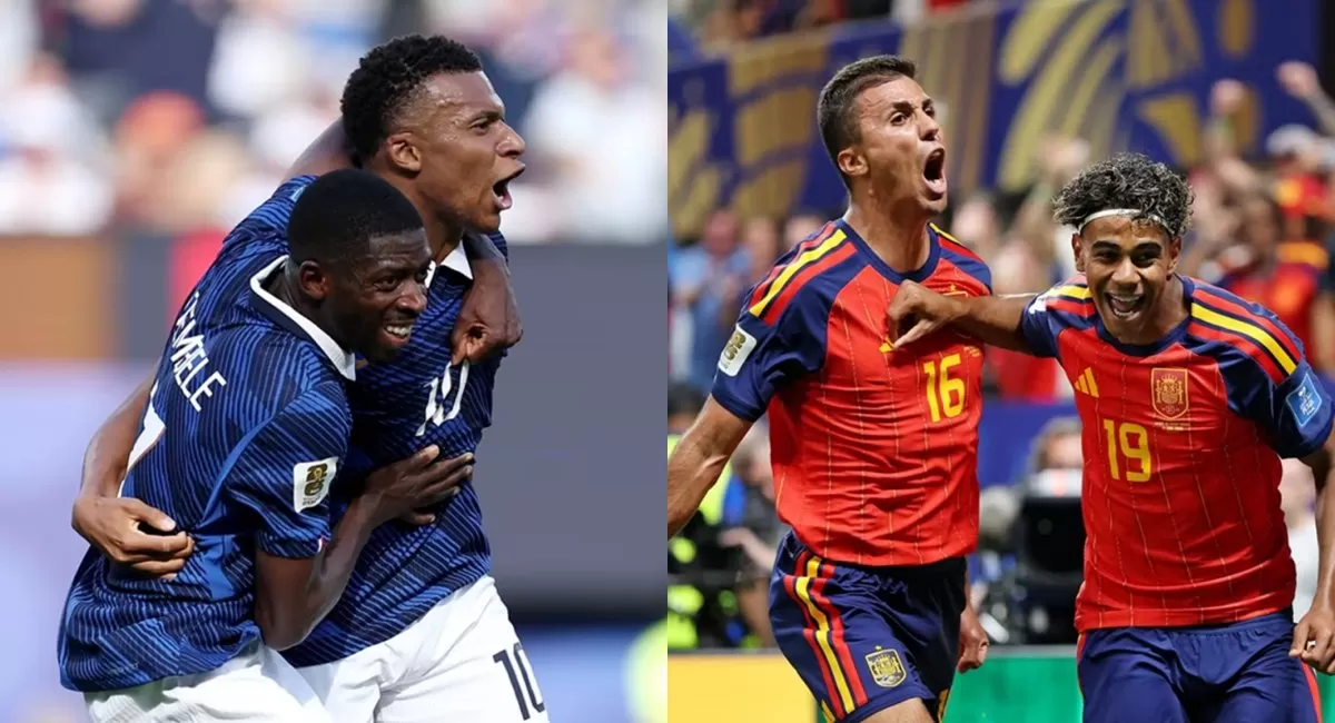 Prancis akan berjumpa Spanyol di semifinal Piala Dunia 2026. (FIFA)