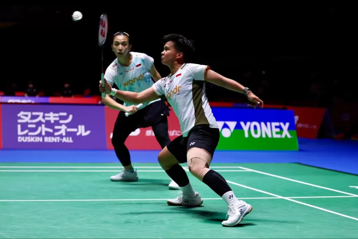 Pasangan Febriana Dwipuji Kusuma/Meilysa Trias Puspitasari membuka langkah positif sektor ganda putri Indonesia di Japan Open 2026. Mereka jadi wakil pertama yang lolos ke babak kedua. 