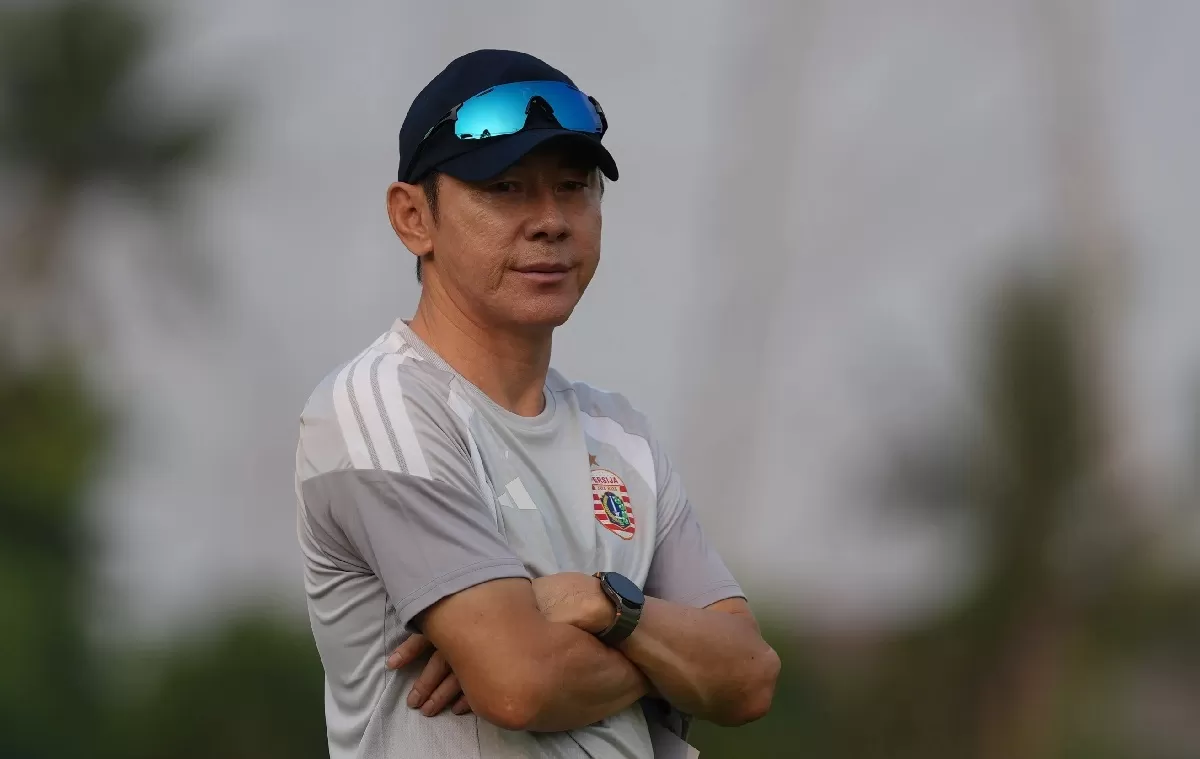 Persija gelar latihan perdana, Shin Tae-yong pimpin langsung. (Persija)