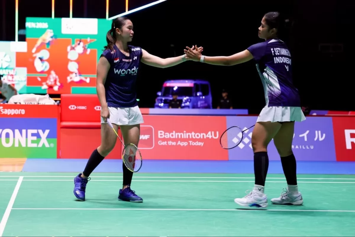 Ganda putri Indonesia Rachel Allessya Rose/Febi Setianingrum belum mampu bersaing di Japan Open 2026. Langkah mereka langsung terhenti di babak pertama, Rabu, 15 Juli.