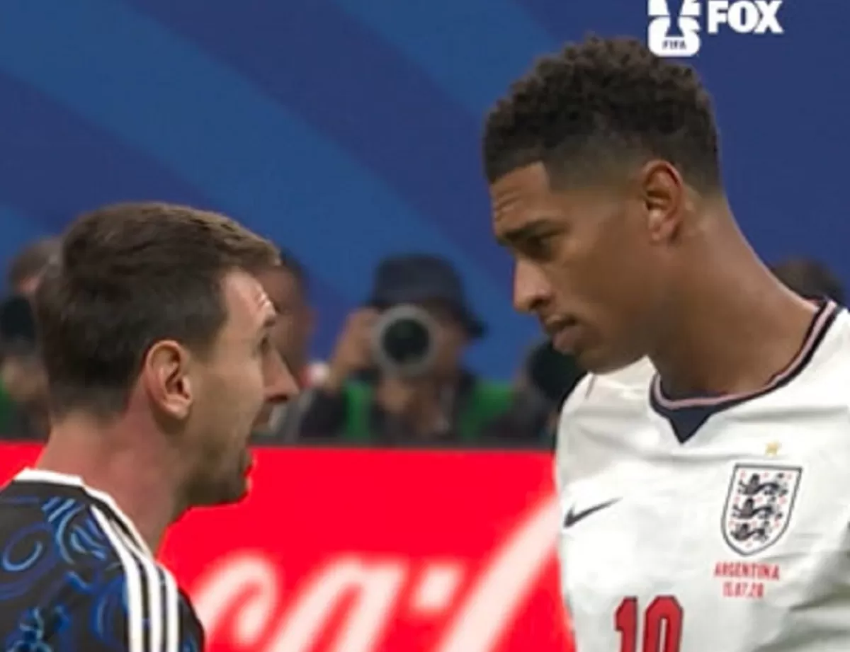Lionel Messi dan Jude Bellingham terlibat adu mulut.