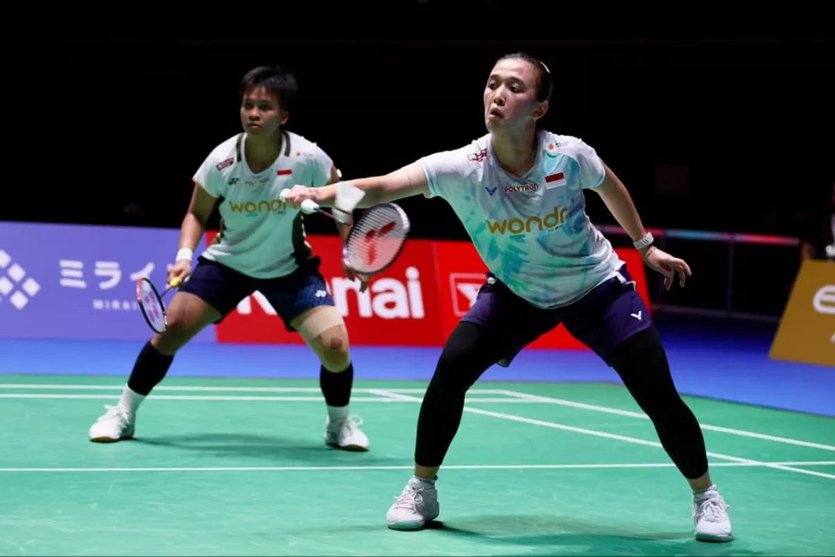 Tren positif ganda putri Febriana Dwipuji Kusuma/Meilysa Trias Puspitasari di Japan Open 2026 akhirnya harus terhenti pada babak perempat final, Jumat, 17 Juli.